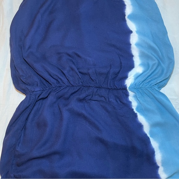 Young Fabulous & Broke Tie Dye Mini Halter Dress with Elastic Waist - Picture 3 of 7